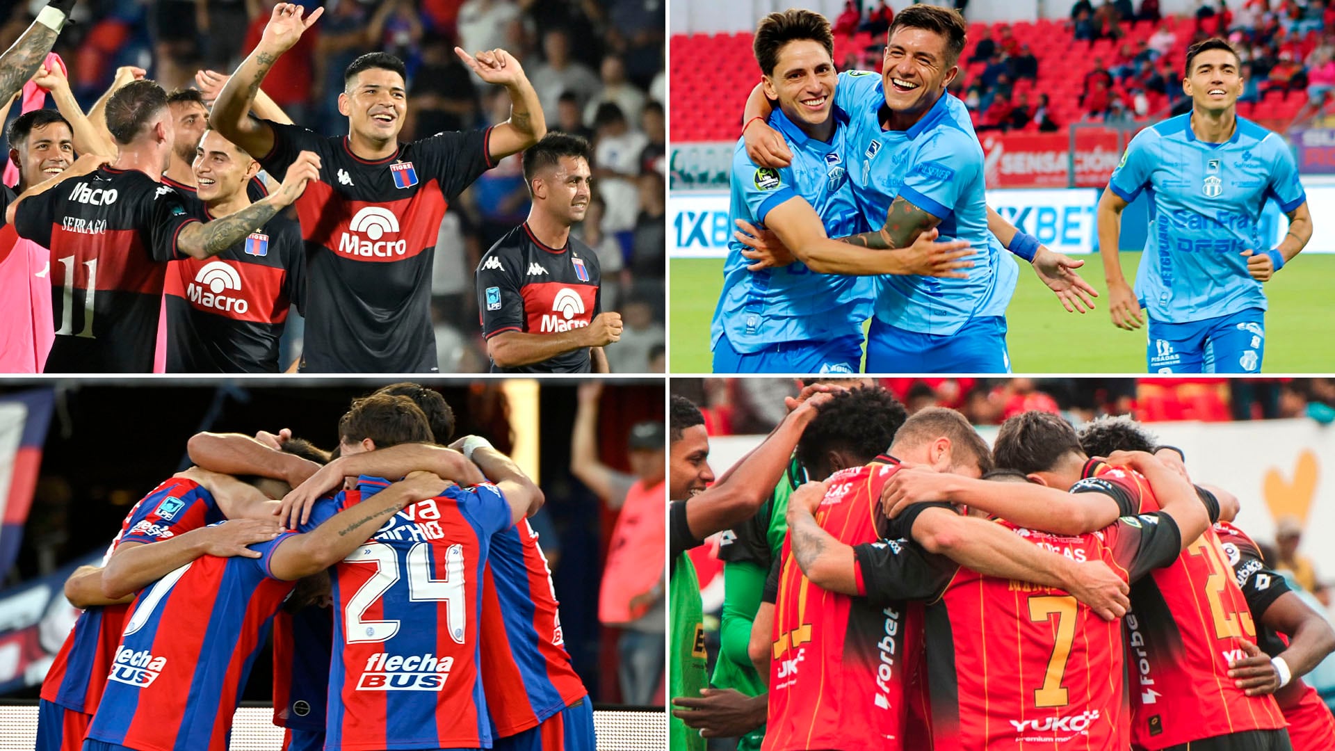 Tigre-Macará y San Lorenzo-Deportivo Cuenca, los destacados del día en la Copa Sudamericana.