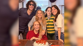 Pata Villanueva celebró sus 75 años en familia tras un largo proceso de recuperación