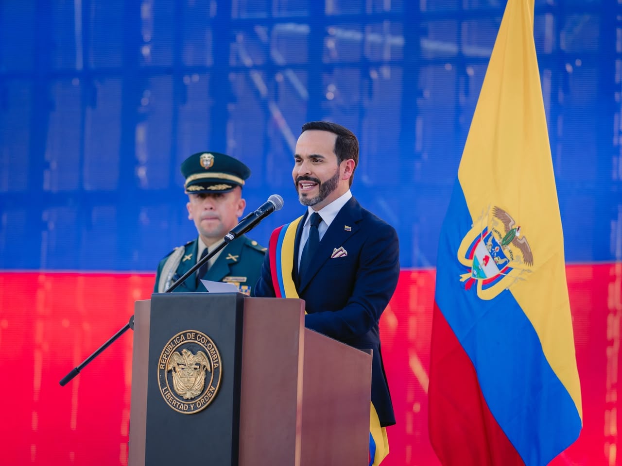 Posesión de Abelardo de la Espriella - EN VIVO: el presidente hace su discurso desde el batallón Pichincha