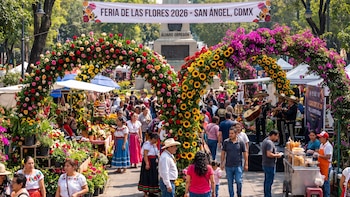 Más de 130 actividades y 64 conciertos gratuitos en la Feria de las Flores 2026 en San Ángel