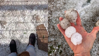 Tras la fuerte granizada que provocó daños e inundaciones en Córdoba, activaron alertas meteorológicas para el domingo