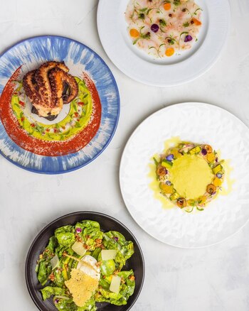 Así son los platos que