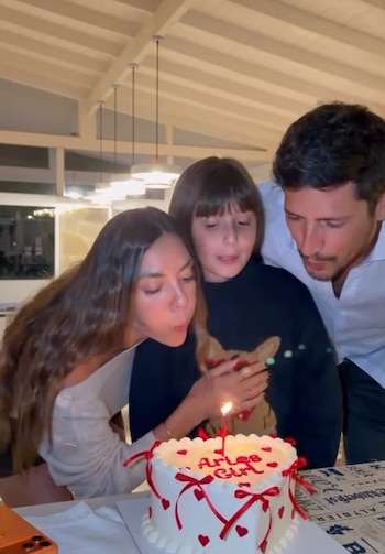 Floppy Tesouro compartió la llegada de sus 41 años junto a su esposo y su hija (Instagram)