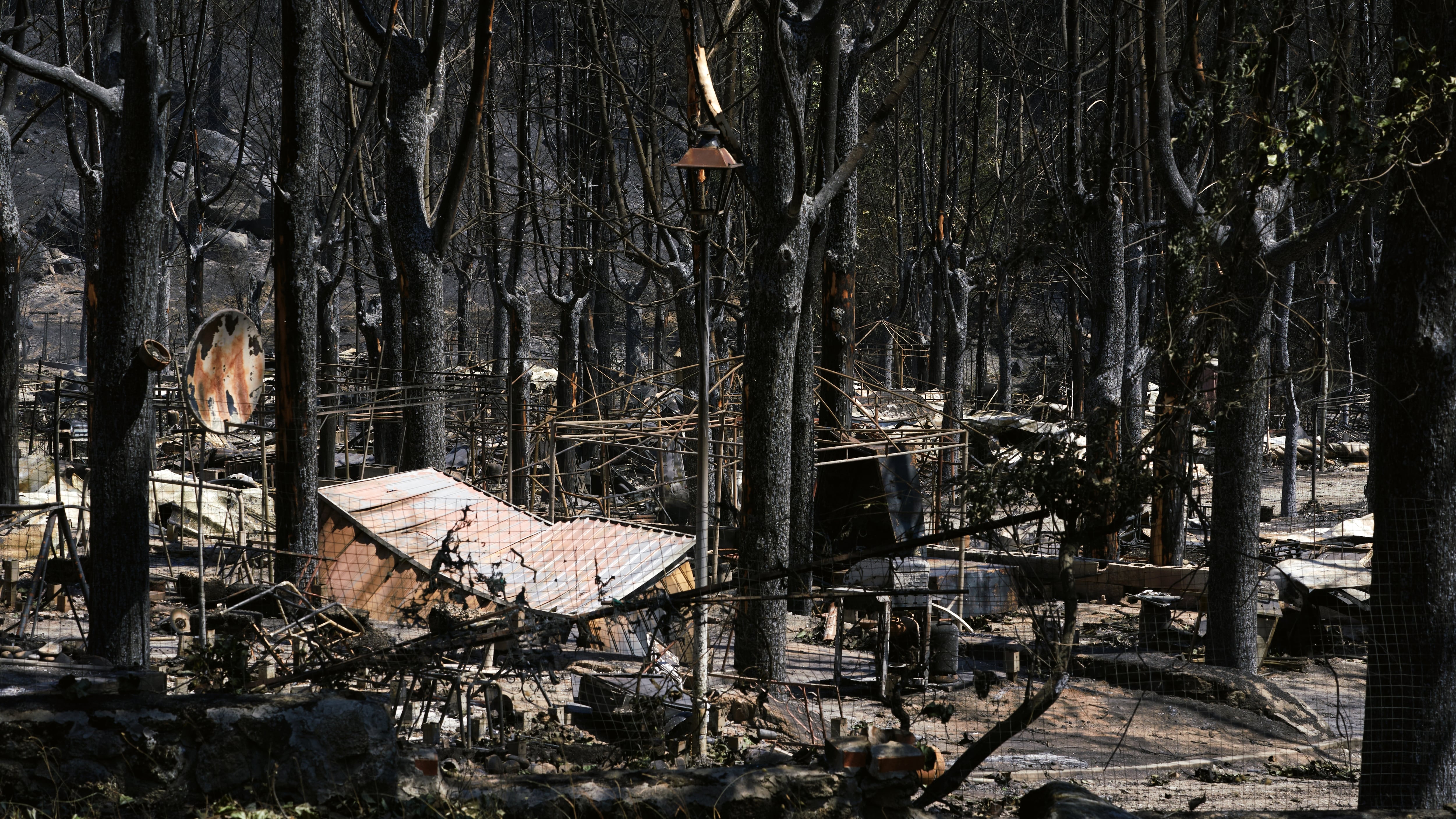 La devastación en Ávila y Madrid por los incendios forestales, en imágenes: más de 75.000 hectáreas quemadas, vehículos calcinados y pueblos cubiertos de ceniza