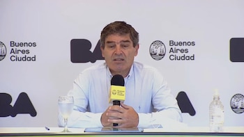 El ministro de Salud porteño,