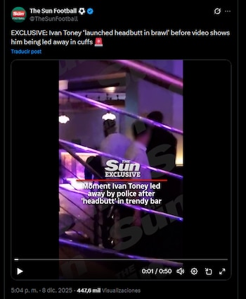 Ivan Toney, delantero inglés, fue