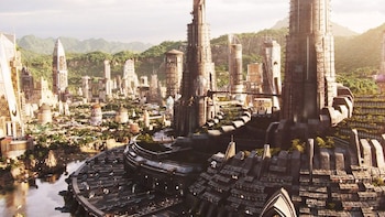 La nación ficticia de Wakanda en "Black Panther"