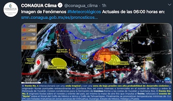 Afectaciones meteorológicas en México
