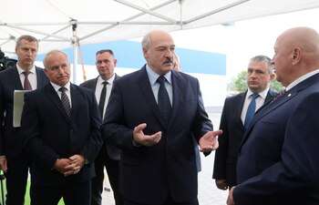 El presidente de Bielorrusia, Alexander