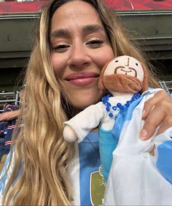 Los seguidores de Jimena Barón instalaron en redes el pedido de “sacá a Jesús” cuando Argentina atravesaba momentos de tensión en sus partidos