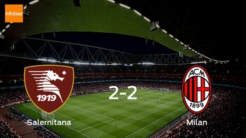 Salernitana 2 - 2 AC Milan
