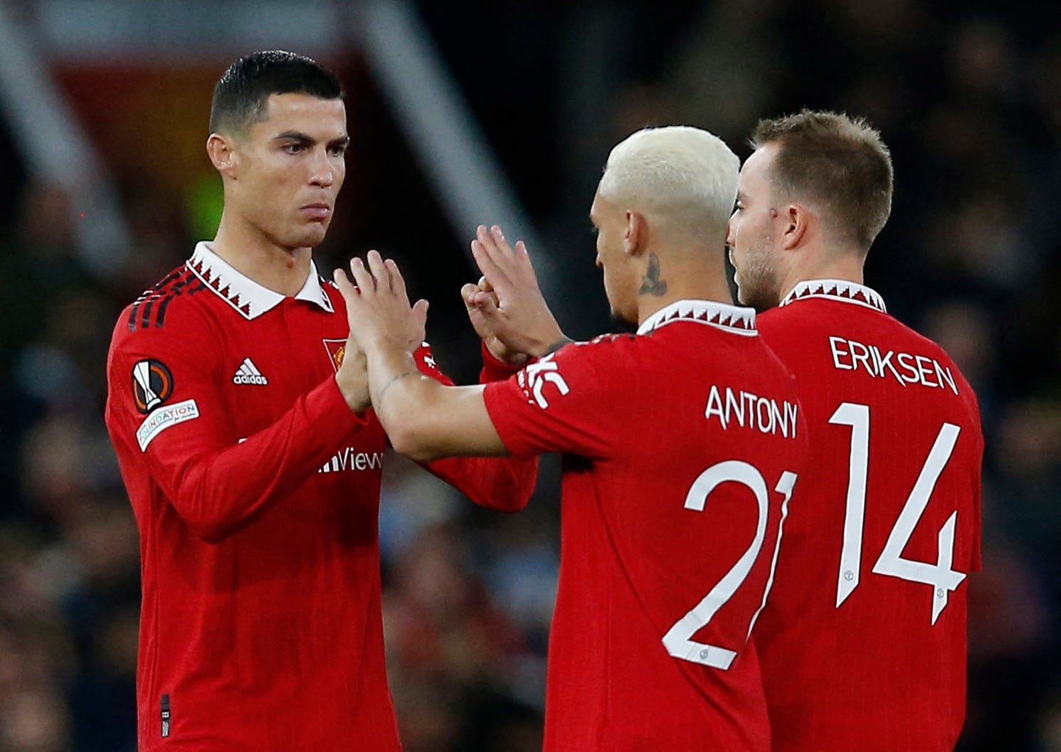 Antony revela detalles sobre la disciplina física de Cristiano Ronaldo durante su paso por el Manchester United-crédito Craig Brough/REUTERS