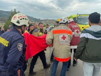Imágenes del accidente en el