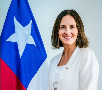 Paula Estévez, subsecretaria de Relaciones Económicas Internacionales de Chile, busca más opciones con México.
Crédito: Gobierno de Chile