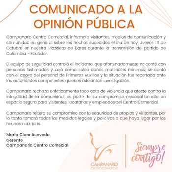 Centro Comercial Campanario / Twitter