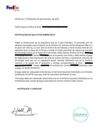 La Dian alerta sobre una