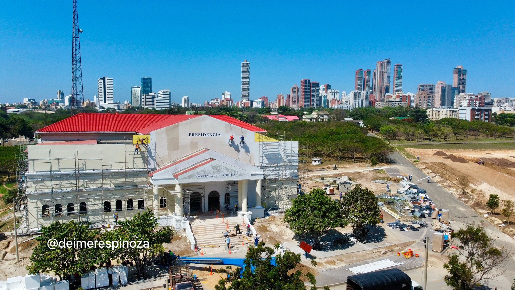 Así va la sede alterna de la Presidencia de Abelardo de la Espriella en Barranquilla: cuánto vale y quién la paga