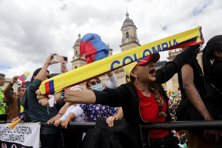 La movilización nacional del 1 de mayo de 2026 reúne a sindicatos y ciudadanía para apoyar las reformas sociales del Gobierno de Gustavo Petro - crédito Lina Gasca/Colprensa