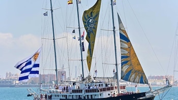 El buque escuela de la Armada uruguaya hace escala esta semana en Cádiz con dos jornadas de puertas abiertas