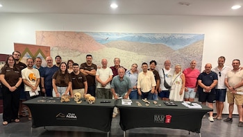 Descubierta en Bedmar (Jaén) la primera representación gráfica de Sierra Mágina con 5.000 años de antigüedad