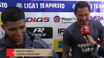 Gianluca Lapadula lo calificó de “jugadorazo” y Piero Quispe advirtió tras triunfo de Universitario: “Ojalá podamos jugar otra final”