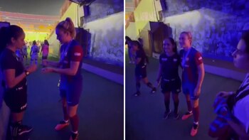 ¡Al igual que Messi! Árbitras