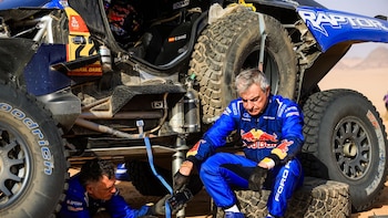 Carlos Sainz: "A mitad de