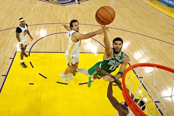 Los Celtics cayeron en el Chase Center por 107 a 88 (Usa Today Sports)