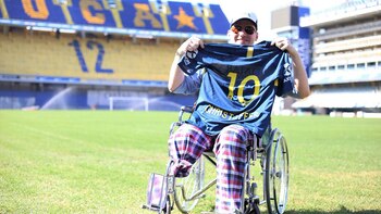 Christoffer Persson visitó la cancha