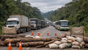 Paro agrario en Perú: vía Fernando Belaunde Terry bloqueada, mercados reportan desabastecimiento y manifestantes demandan mesa de diálogo