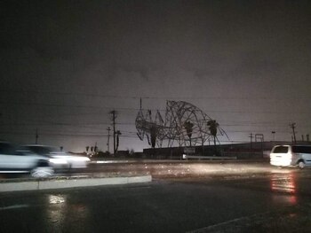 Cayó Torre de CFE en