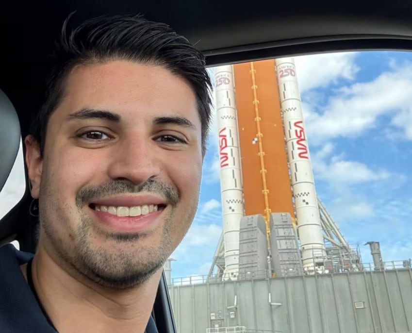 Esta es la historia del ingeniero costarricense que pasó de la persistencia anónima a convertirse en una pieza clave del 'Red Crew' de la NASA en la histórica misión Artemis II (Cortesía La Nación).