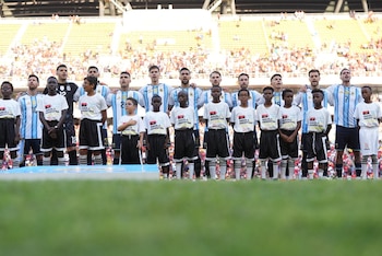 La alineación de la Selección