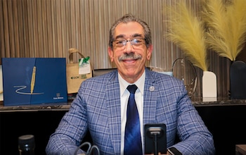 Luis Abinader recibió en el Palacio Nacional al rector electo de la UASD, Jorge Asjana David, y ratificó su apoyo a la educación superior para el período 2026-2030. (Imagen de cortesía)