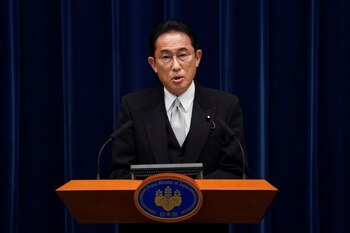 Fumio Kishida, nuevo primer ministro