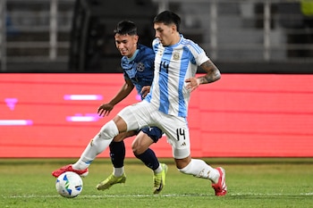 Argentina-Paraguay en el Sudamericano Sub 20