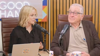 Robert De Niro rompe en llanto durante una entrevista con Amy Poehler: el inesperado comentario que lo emocionó