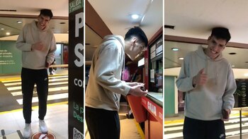 El chico mide más de