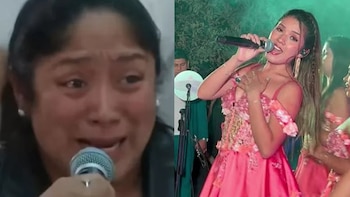 Esposa de Óscar Custodio rompe en llanto y asegura que no tenía conocimiento de situaciones de acoso: “Nunca me ha dicho nada”
