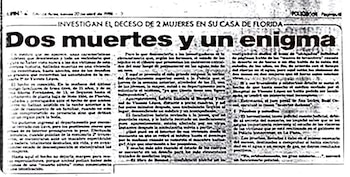 Los resultados del examen forense