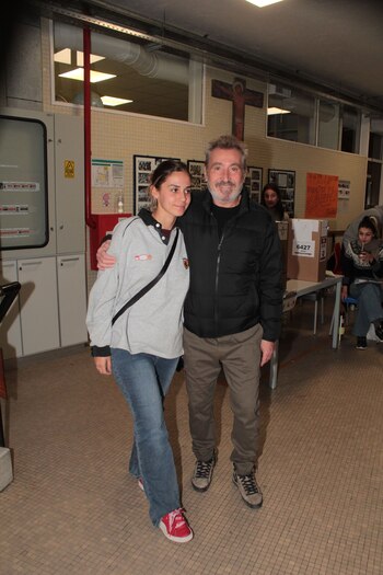 Daniel Vila fue a votar