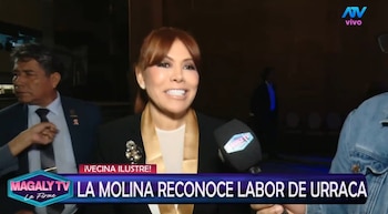 Magaly Medina es homenajeada en La Molina y Anthony Choy sorprende con inesperado piropo: “Las chicas más bonitas son de Venus”. Captura: Magaly TV La Firme.