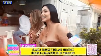“Ya no nos callamos”: Pamela Franco y Melanie Martínez encienden la polémica con fuerte mensaje a Domínguez. Captura: Amor y Fuego.