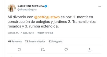 Miranda / Twitter