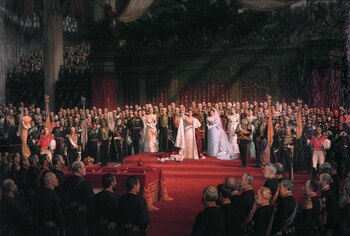 La inauguración de la reina