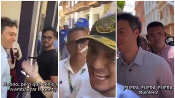 Daniel Quintero y su esposa