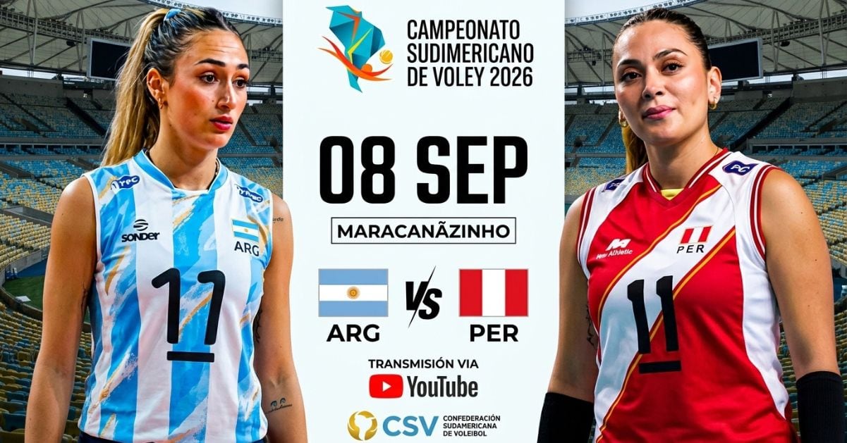 Perú busca estirar la serie ante Argentina en un duelo vibrante por el Sudamericano de vóley