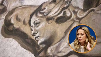 Borran la cara del ángel