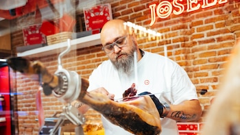 El arte de cortar jamón ibérico