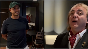 Chicharito Hernández canta junto a Cristian Castro ‘Volcán’ de José José y redes le recomiendan no dejar el futbol